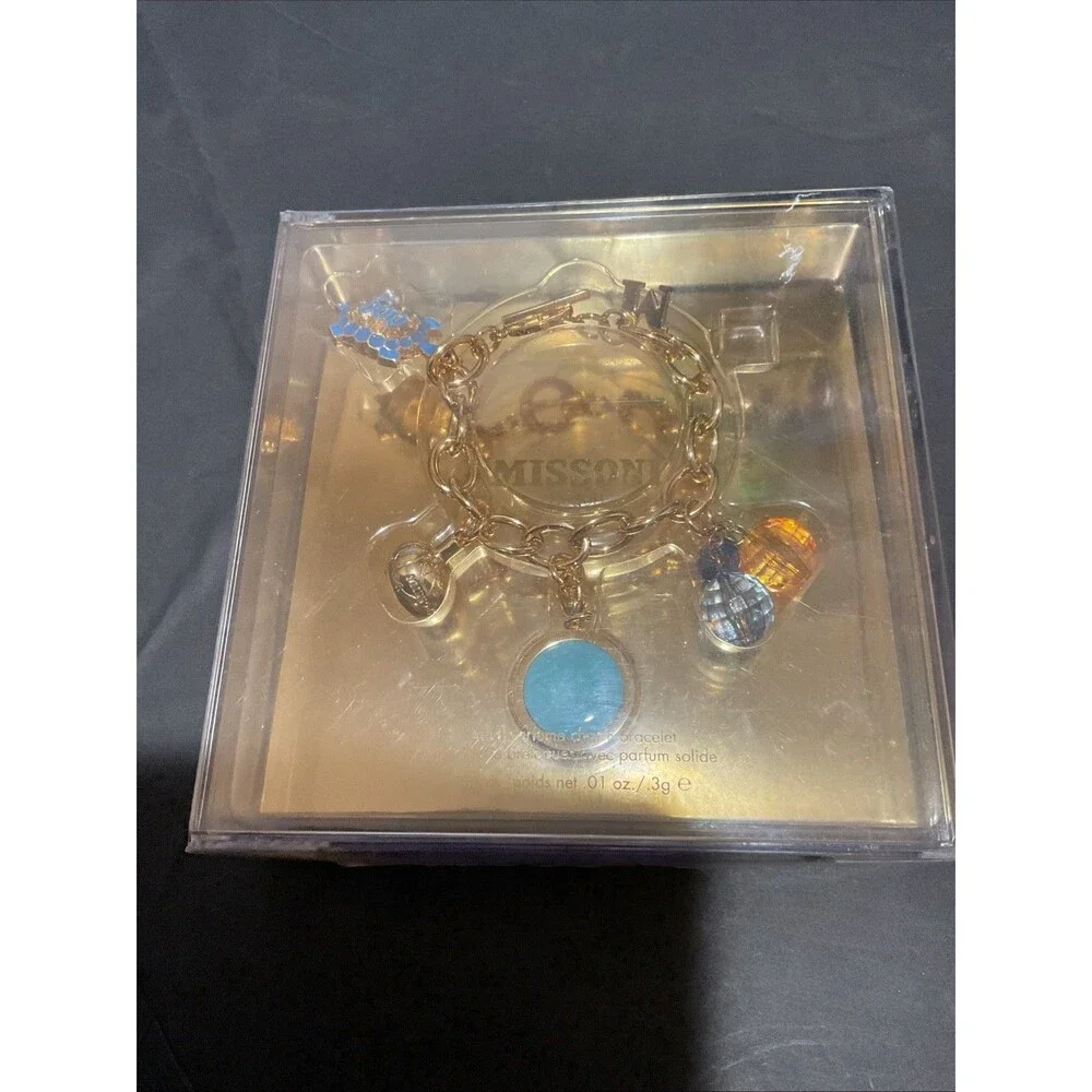 Missing Acqua Charm Bracelet Stylish Perfume Fun Wearable Charm Never Open